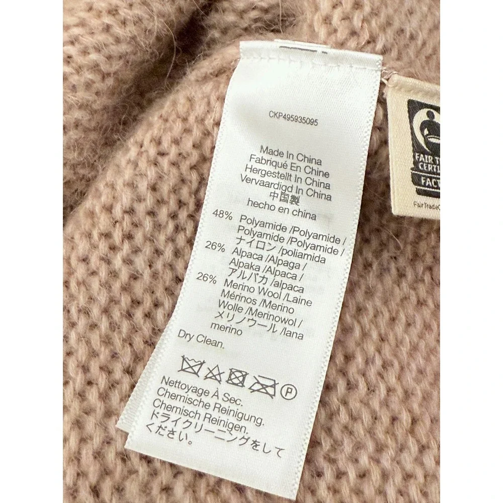 NWT Madewell Sz XXS Fair Isle Alpaca-Blend Sweater $168 - Picture 9 of 13